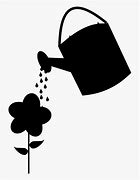 Image result for Watering Can Silhouette