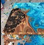 Image result for Acrylic Pour Painting Blue