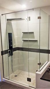 Image result for Mirror in Shower Wall