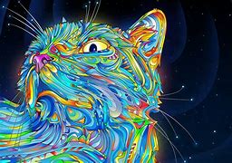 Image result for Trippy Cat Girl
