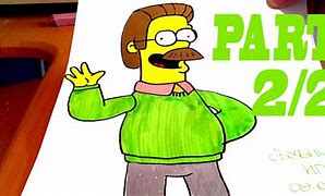 Image result for How to Draw Ned Flanders