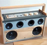 Image result for Boombox Speaker Design