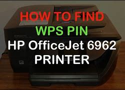 Image result for What Is the WPS Pin On My HP Printer