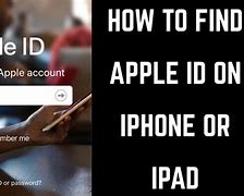 Image result for Where to Find Apple ID iPad
