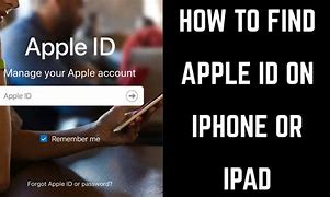 Image result for How Do I Find My Apple ID