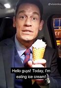 Image result for John Cena Ice Cream Commercial