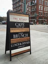 Image result for Custom Sandwich Board Signs