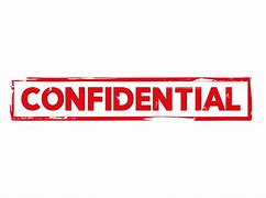 Image result for Confidential Stamp ClipArt