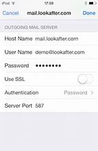 Image result for iPhone Set Up Email Incoming Mail Server