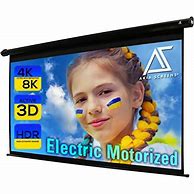 Image result for Motorized Home Theater Screen