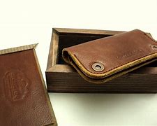 Image result for Wood and Leather Case