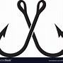 Image result for Double Fish Hook Clip Art