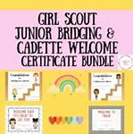 Image result for Girl Scout Bridging Certificate