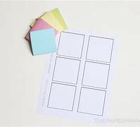 Image result for Post It Note Art Template