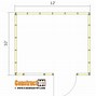 Image result for 10X12 Lean to Shed