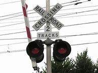 Image result for Railroad Crossing Signal