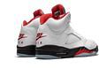 Image result for Authentic Images of Air Jordan 5 Fire Red