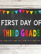 Image result for First Day of School 3rd Grade