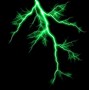 Image result for Cool Neon Green Lightning Transparent