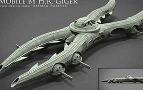 Image result for Batman Forever H.R. Giger Batmobile