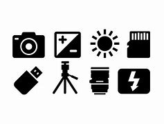 Image result for Camera Vector Icon Set