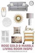 Image result for Rose Gold Marble Room