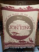 Image result for Vintage Lion King Blanket