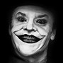 Image result for Jack Nicholson Joker Black and White