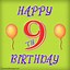 Image result for 9th Birthday Message