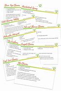Image result for Recipe Cards for Clean Eating