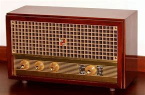 Image result for Vintage Radio Battery Cabinet Table