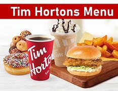 Image result for Tim Hortons Cookies Menu