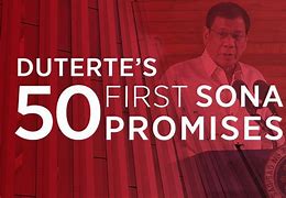 Image result for Duterte Promises