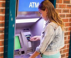 Image result for Person at ATM