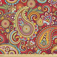 Image result for Paisley Fabric by the Yard