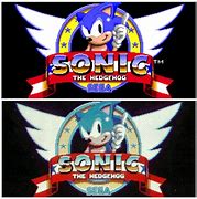 Image result for Sonic 1 Title Screen TTS