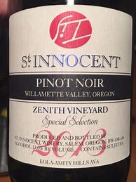 Bildergebnis für Zenith Pinot Noir Barrel Select