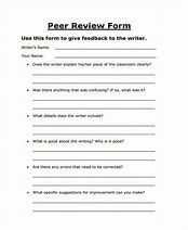 Image result for Student Peer Review