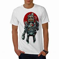 Image result for Anime Humanoid Robot T-Shirt