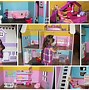 Image result for Wallpapered Barbie Doll House