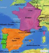Image result for Europe Map France Spain