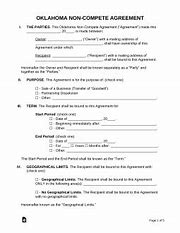 Image result for Non-Compete Clause Oklahoma