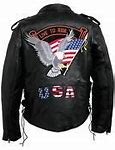 Image result for American Flag Leather Vest