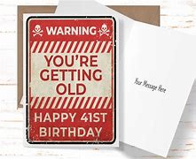 Image result for Funny 41 Birthday Quotes