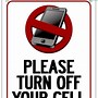 Image result for Shut Off Your Cell Phone