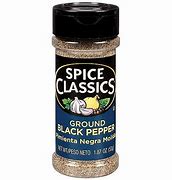Image result for Spice Classics Course Ground Black Pepper