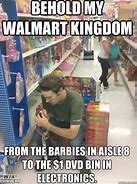 Image result for Man and Babh Walmart Meme