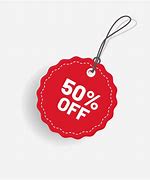 Image result for 50% Off Tag