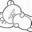 Image result for Rilakkuma Bear Coloring Pages