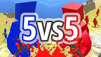 Image result for 5 vs 5 Games App Logo